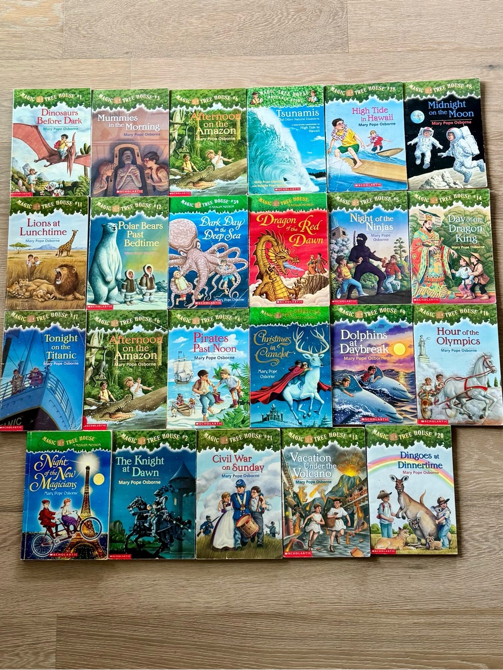 Magic Tree House Adventure 24 Book Set Paperbacks